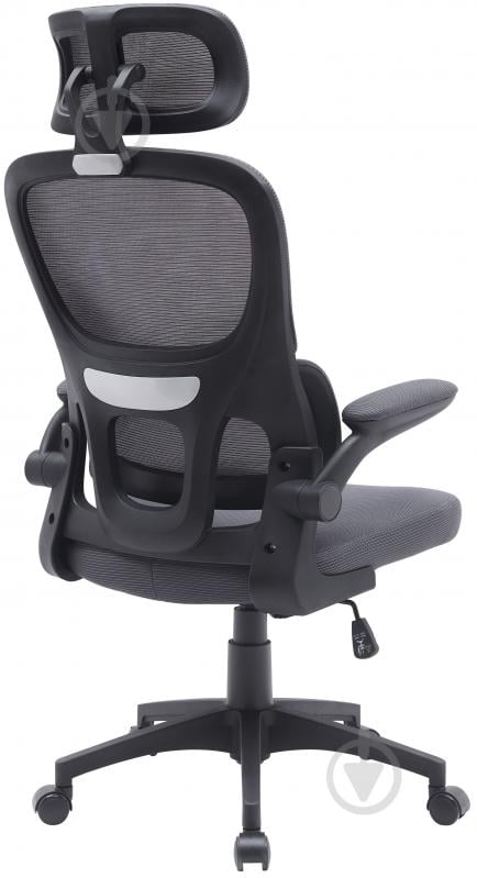 Кресло офисное Ergomix TORSO Grey (LY-8018H-BK) серый - фото 4