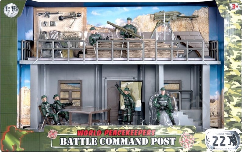 Игровой набор M&C Toy Военный штаб 77030 6456642 - фото 1