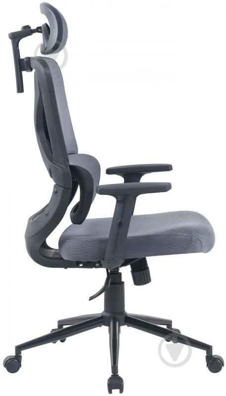 Кресло офисное Ergomix LEVEL (LY-8029H-1-BK) серый - фото 3