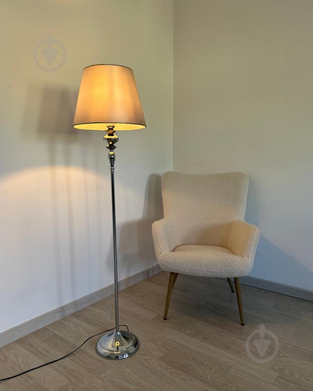 ВИТРИНА! Торшер Edlin Vanessa 12 Вт E27 хром PL2417-1F - фото 3 ВИТРИНА! Торшер Edlin Vanessa 12 Вт E27 хром PL2417-1F - фото 3