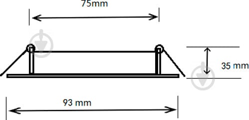 Светильник точечный Accento lighting MKD-V829S-9W 9 Вт 4000 К белый - фото 4