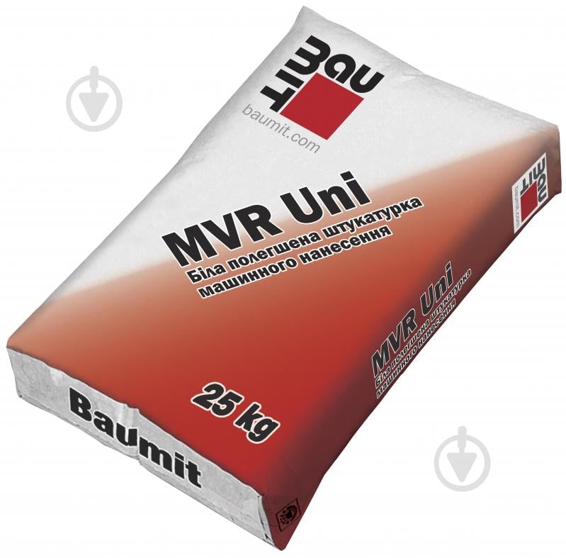 Штукатурка Baumit машинная MVR UNI 25 кг - фото 1