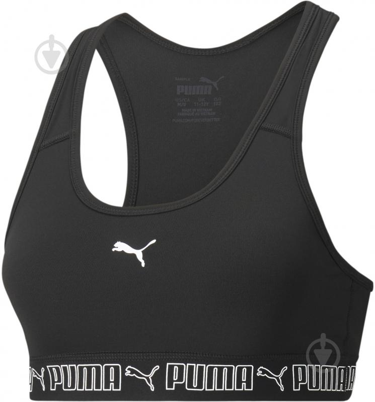 Бра Puma Runtrain Bra Top 58918901 черный - фото 1