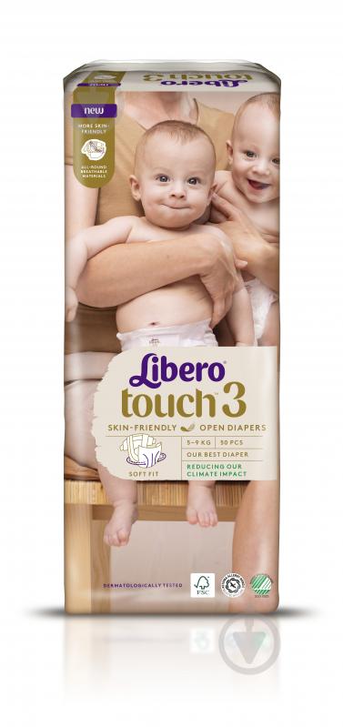 Подгузники Libero Touch 3 5-9 кг 50 шт. - фото 2