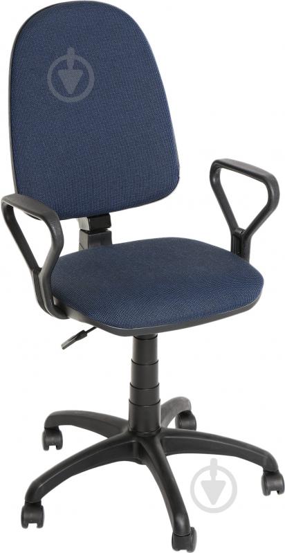 Крісло AMF Art Metal Furniture Престиж Люкс 50/АМФ-1 А-23 синій - фото 1 Крісло AMF Art Metal Furniture Престиж Люкс 50/АМФ-1 А-23 синій - фото 1