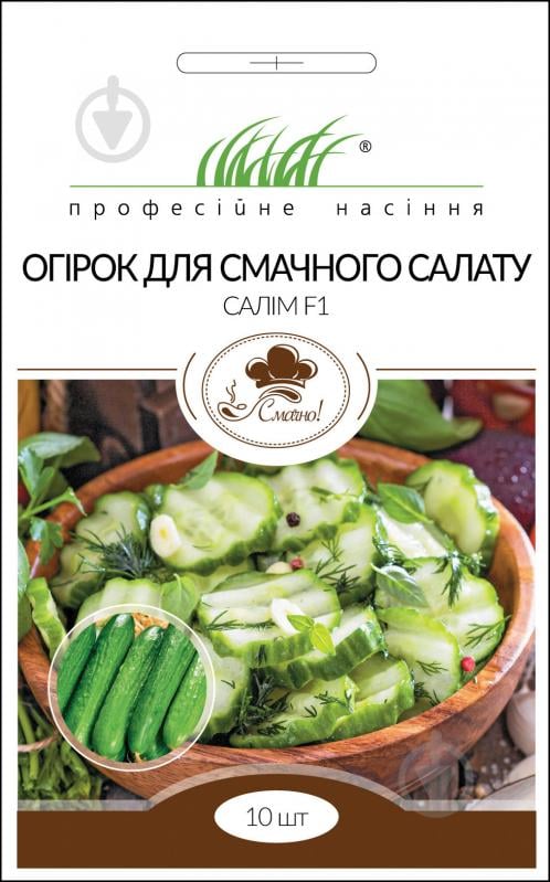 Семена Професійне насіння огурец Салім F1 для вкусного салата 10 шт. - фото 1