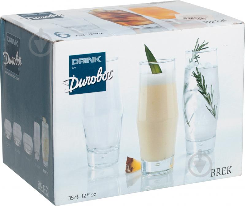 Набор стаканов Durobor Brek 0814/35 350 мл 6 шт. - фото 2