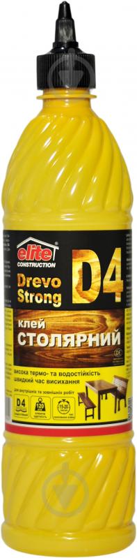 Клей для дерева Elite Construction Drevo Strong D4 0,75 л - фото 2