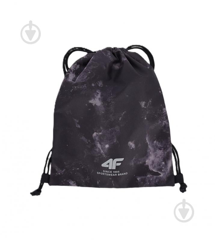 4F GYMSACK U112 4FJWSS25AGYMU112-90A 6 л чорно-сірий - фото 5