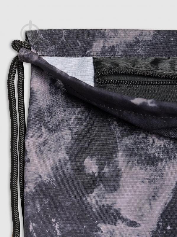 4F GYMSACK U112 4FJWSS25AGYMU112-90A 6 л чорно-сірий - фото 2