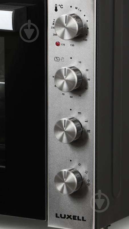 Электрическая печь Luxell LX-9655 BLACK-INOX - фото 7