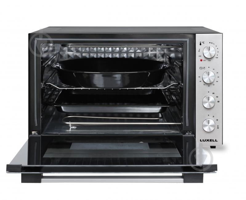 Электрическая печь Luxell LX-9655 BLACK-INOX - фото 4