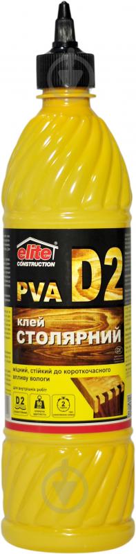 Клей для деревини Elite Construction столярний PVA D2 - фото 2