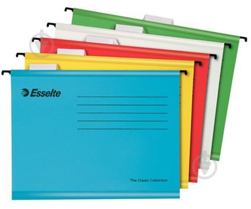 УЦІНКА! Папка для підвішування Classic біла 25 шт./уп. 90319 Esselte (УЦ №2874) - фото 2 УЦІНКА! Папка для підвішування Classic біла 25 шт./уп. 90319 Esselte (УЦ №2874) - фото 2