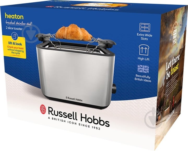 Тостер Russell Hobbs Heaton Brushed 2S 27390-56 - фото 8