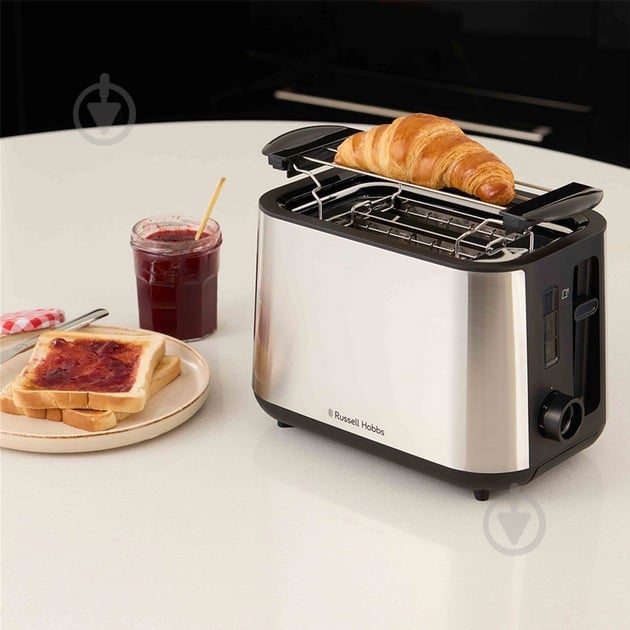 Тостер Russell Hobbs Heaton Brushed 2S 27390-56 - фото 13