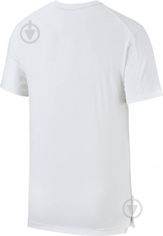 Футболка Nike M NK TOP SS HPR DRY GX2 CJ4633-100 р.2XL белый - фото 2