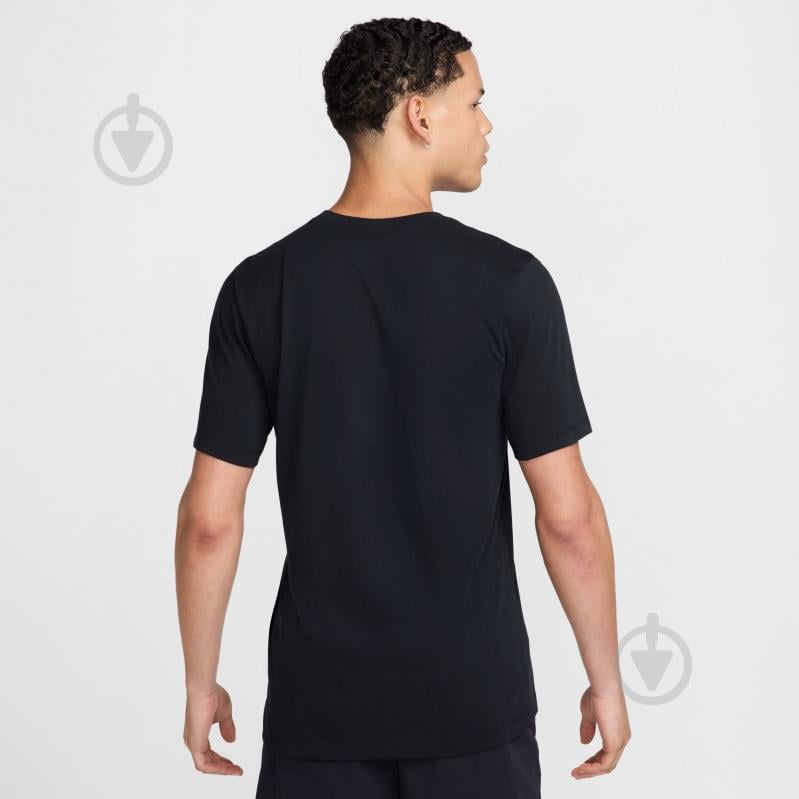 Футболка Nike M NK DF TEE HBR PRINT HJ3605-010 р.XL чорний - фото 2 Футболка Nike M NK DF TEE HBR PRINT HJ3605-010 р.XL чорний - фото 2