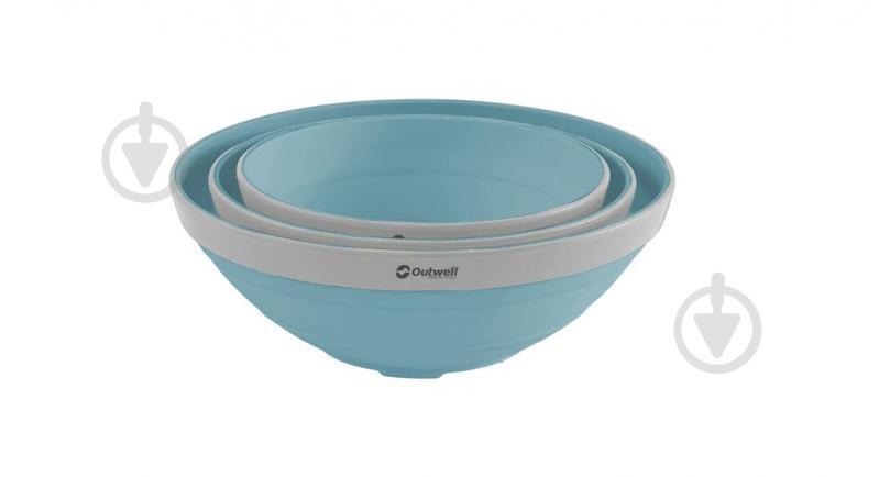 Набор туристической посуды Outwell 7 л Collaps Bowl Set Classic Blue - фото 3