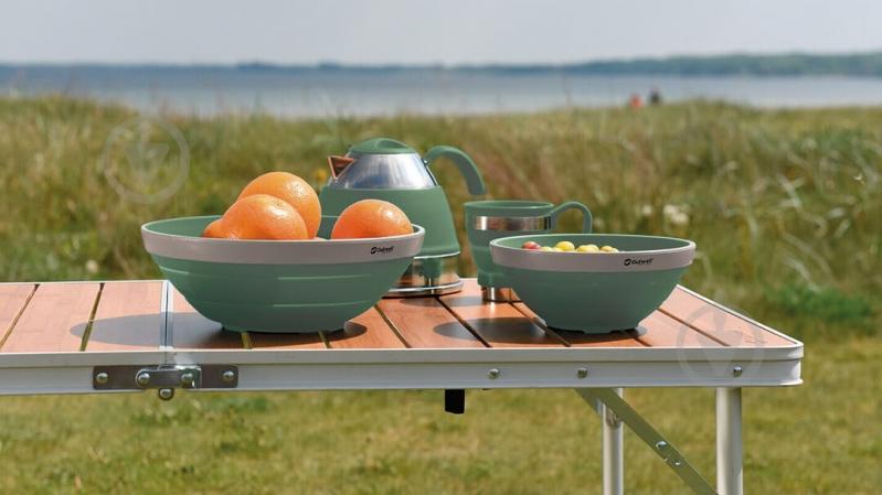 Набор туристической посуды Outwell 7 л Collaps Bowl Shadow Green - фото 4