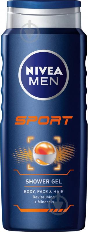Гель для душа Nivea MEN Спорт 500 мл - фото 1