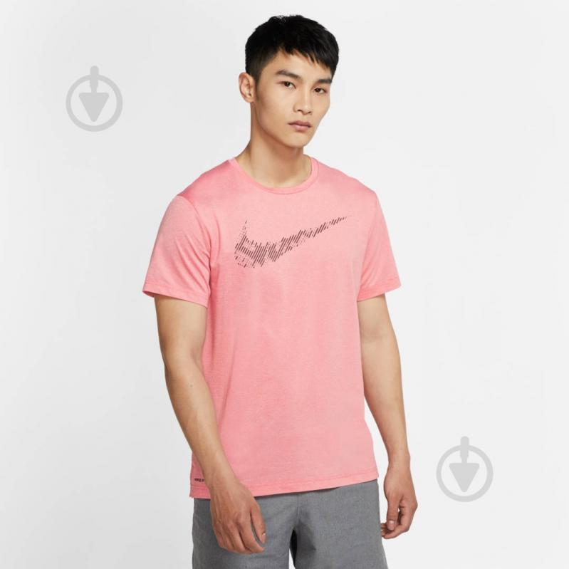 Футболка Nike M NK TOP SS HPR DRY GX2 CJ4633-657 р.L красный - фото 4 Футболка Nike M NK TOP SS HPR DRY GX2 CJ4633-657 р.L красный - фото 4