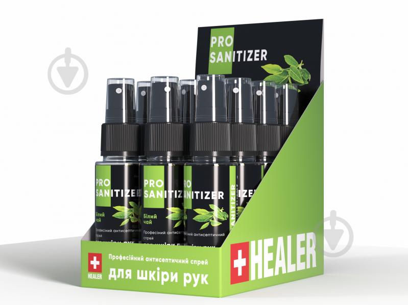 Антисептик HEALER® Антисептик для шкіри HEALER® Pro Sanitizer Білий чай. 35 мл - фото 2