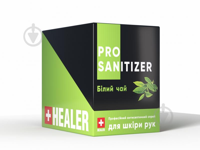 Антисептик HEALER® Антисептик для шкіри HEALER® Pro Sanitizer Білий чай. 35 мл - фото 3