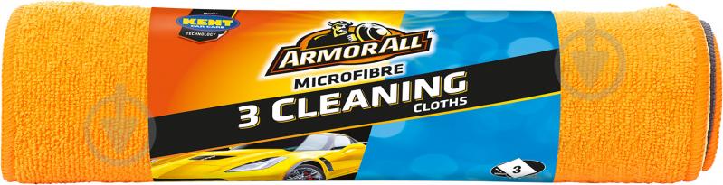 Салфетка автомобильная Armor All Microfibre Cleaning Cloths 3 шт. - фото 1