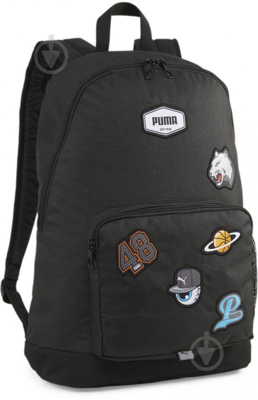 Рюкзак Puma PATCH BACKPACK 09034401 25 л чорний - фото 1