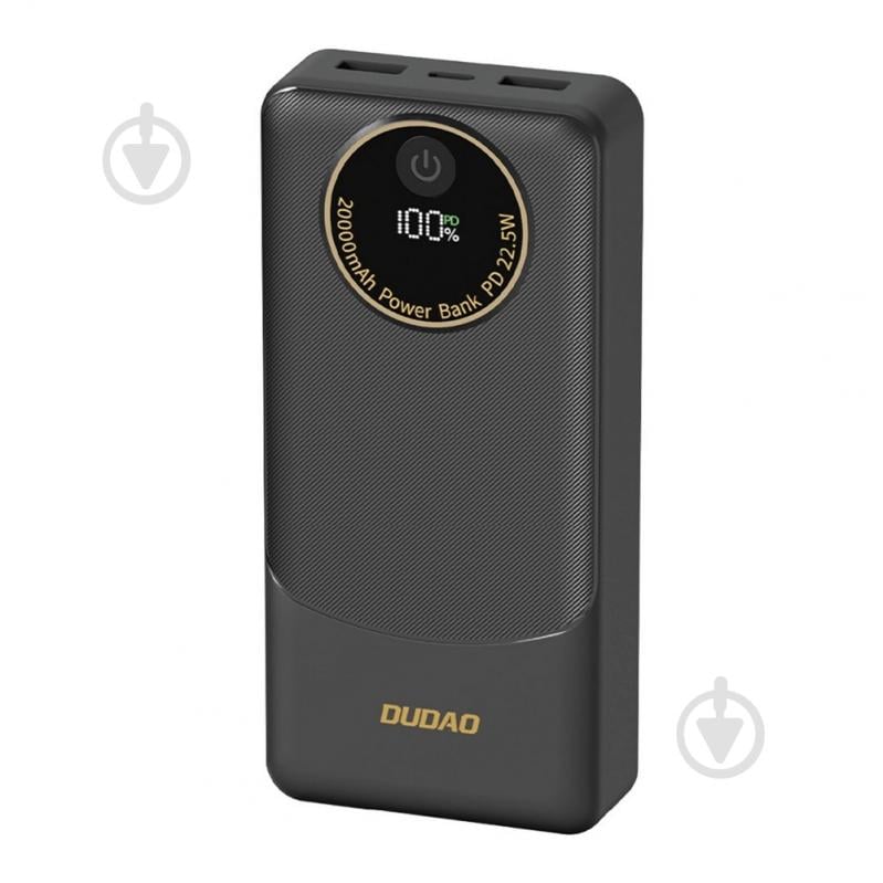 Повербанк DUDAO 20000 mAh black (6976625333899) - фото 1