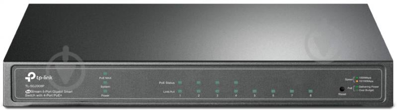 Коммутатор TP-Link TL-SG2008P - фото 1