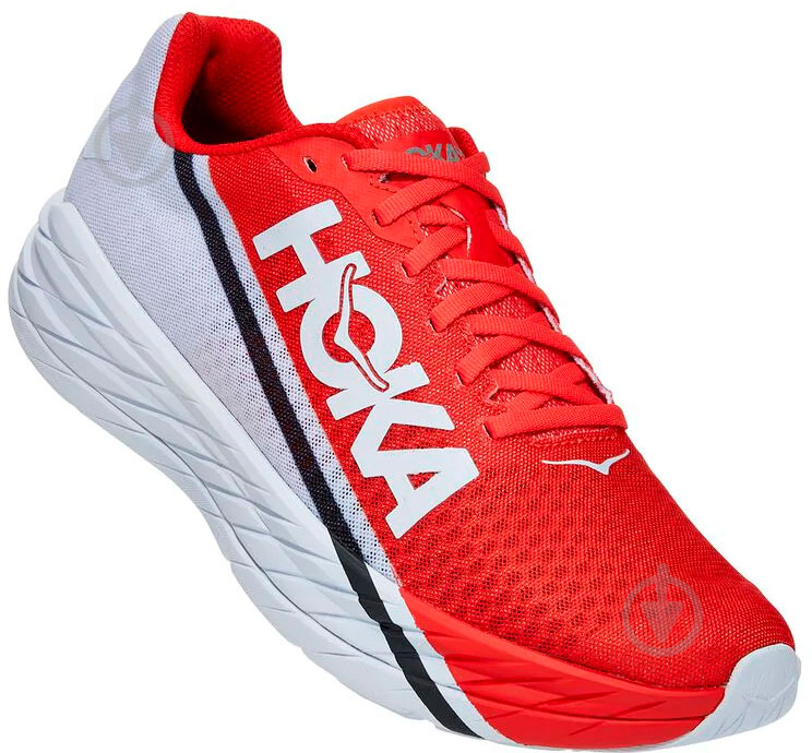 Кроссовки мужские демисезонные Hoka Rocket X 1113532|21 р.42 2/3 оранжевые - фото 1