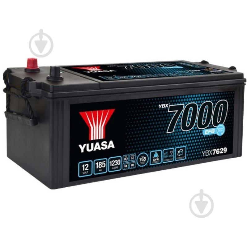 ᐉ Аккумулятор автомобильный Yuasa 185Ah 1230A 12V YBX7629 «+» слева ...