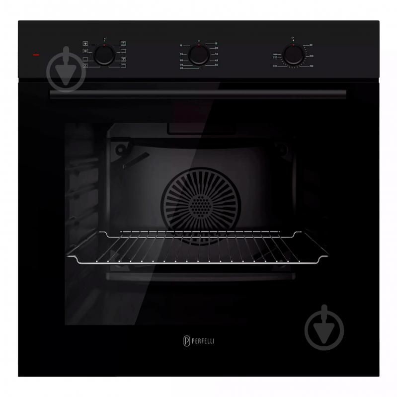 Духовой шкаф Perfelli PRIME 6M8 NERO - фото 1 Духовой шкаф Perfelli PRIME 6M8 NERO - фото 1