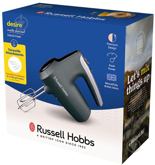 Миксер Russell Hobbs Desire Matte Charcoal 27151-56 - фото 8