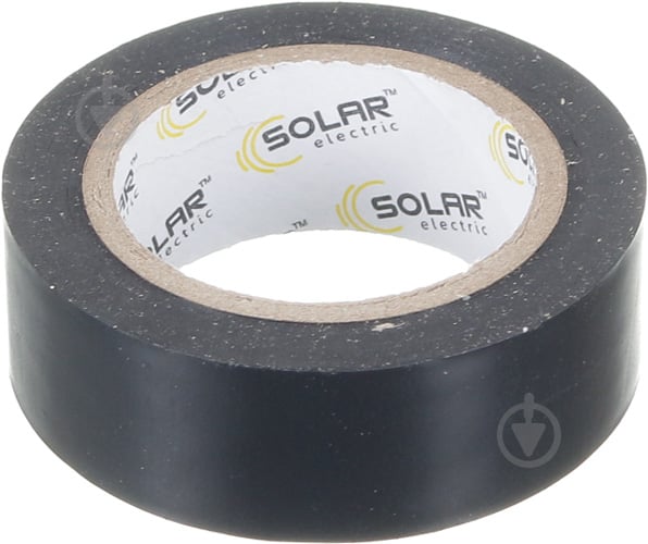 Ізострічка Solar 0.15mm x 15mm 10 м чорна 15x0,15 мм 10 м чорний - фото 1