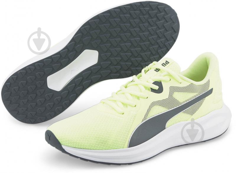 Кросівки чоловічі Puma Twitch Runner 37628913 р.45 жовті - фото 4