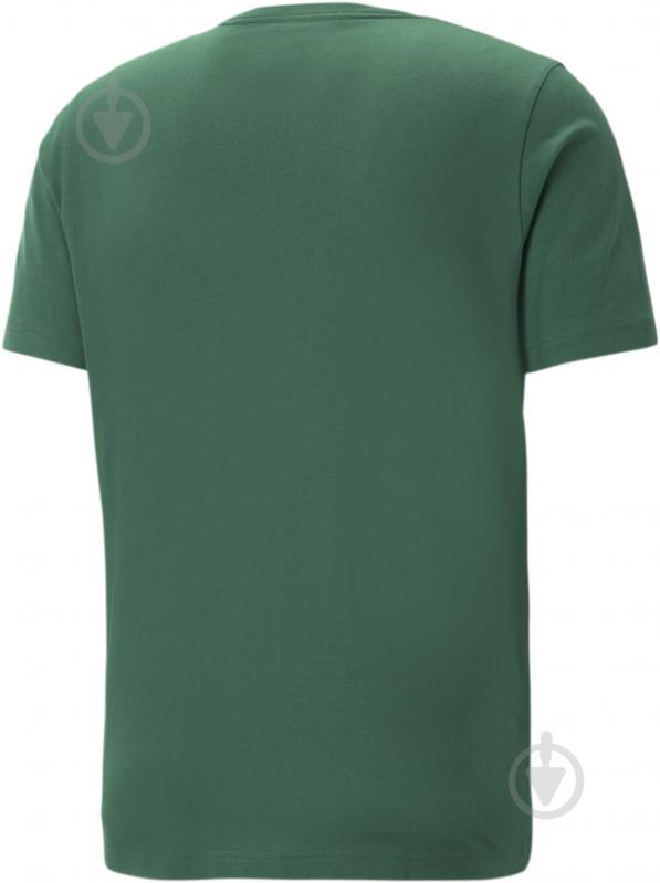 Футболка Puma ESS+ 2 COL LOGO TEE 58675937 р.S зеленый - фото 2