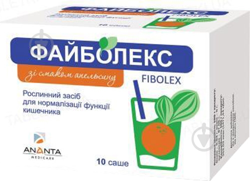 Файболекс №10 со вкусом апельсина порошок - фото 1 Файболекс №10 со вкусом апельсина порошок - фото 1