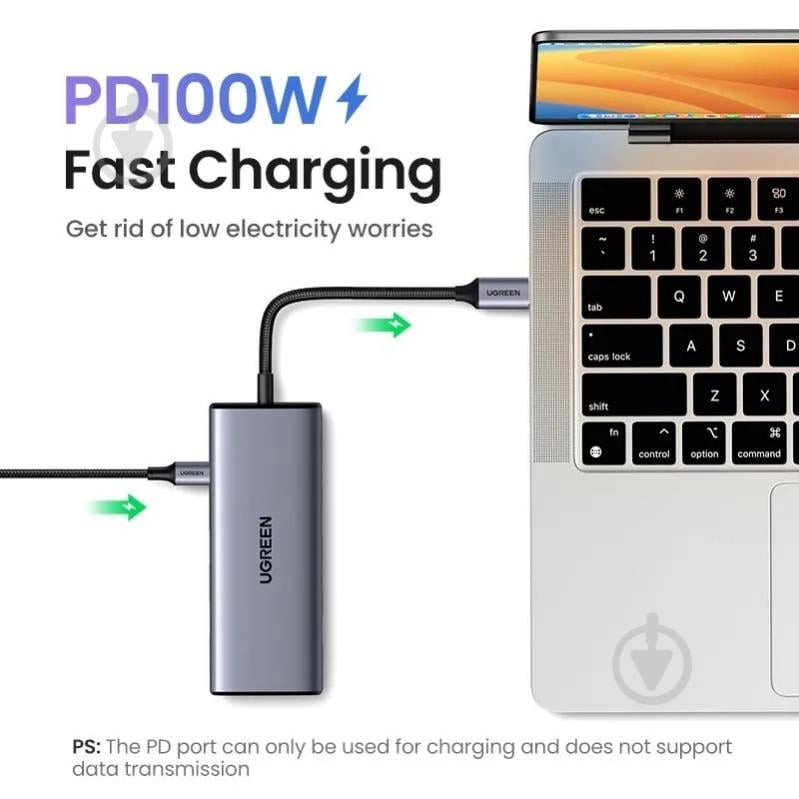 Док-станция UGREEN CM498 silver (35897) - фото 7