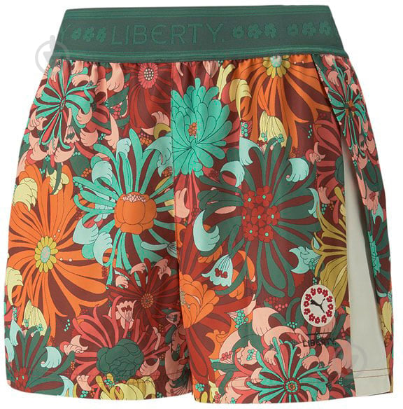 Шорты Puma PUMA X LIBERTY AOP WOVEN SHORTS 53983365 р. S разноцветный - фото 1