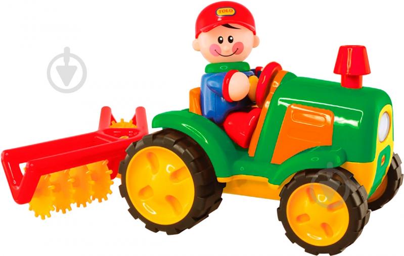 Игровой набор Tolo Трактор и культиватор 89898 6003272 - фото 1