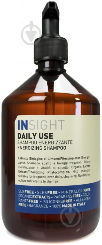 Шампунь Insight Energising Daily Use Shampoo Енергетичний для щоденного застосування 400 мл - фото 1