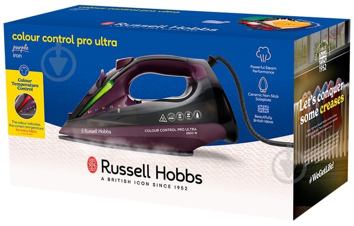 Утюг Russell Hobbs Colour Control Pro Ultra 27281-56 - фото 5