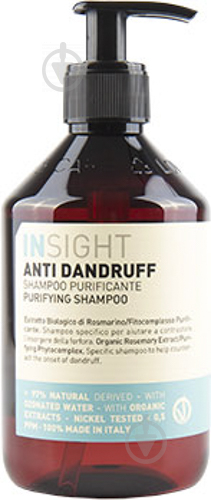 Шампунь Insight Anti Dandruff Purifying Shampoo Проти лупи 400 мл - фото 1