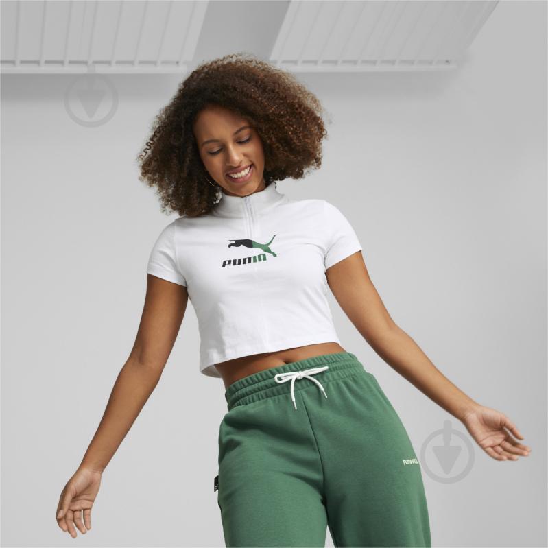 Футболка Puma CLASSICS ARCHIVE REMASTERED TEE 62025702 р.M белый - фото 3
