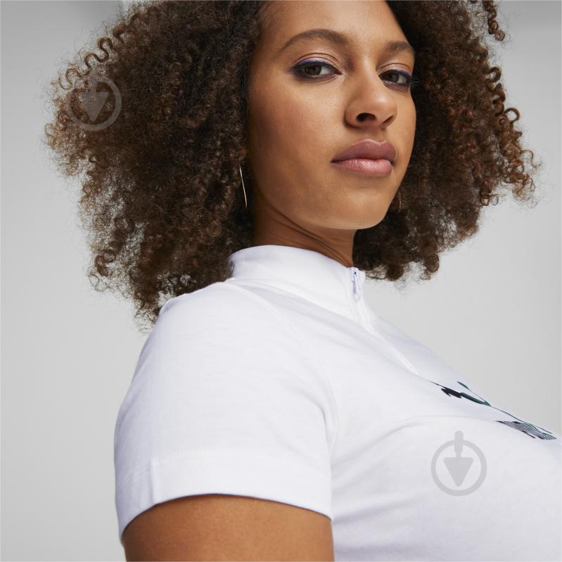 Футболка Puma CLASSICS ARCHIVE REMASTERED TEE 62025702 р.M белый - фото 5