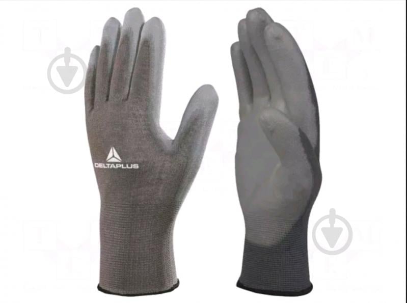 Рукавички Delta Plus з покриттям поліуретан XL (10) WUAVE702PG10 - фото 3
