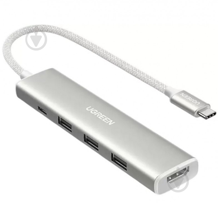 Док-станция UGREEN CM478 white (35580) - фото 1 Док-станция UGREEN CM478 white (35580) - фото 1
